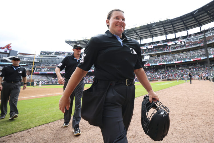 Jen Pawol Receives Good Reviews in Historic Debut as MLB Umpire